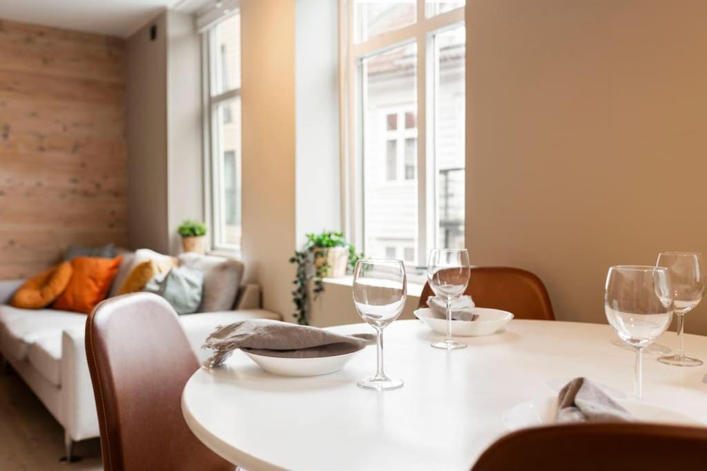 New! Modern Apartment In Historic Area Of Bergen! Exterior foto